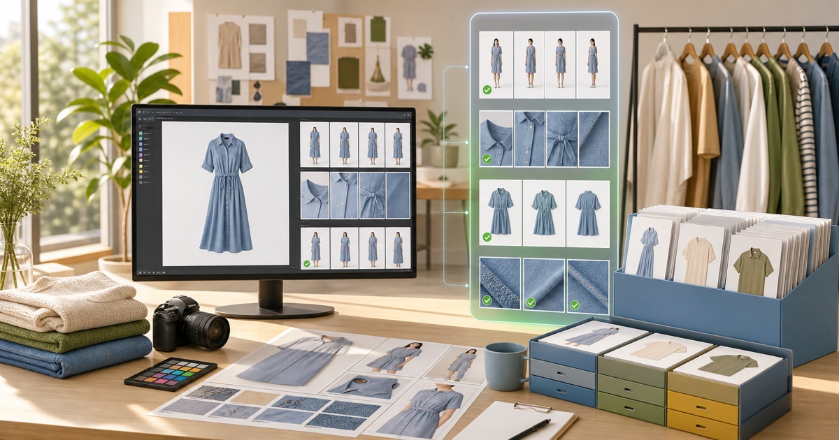 VTO Ultra AI 服飾商品圖量產工作流封面圖